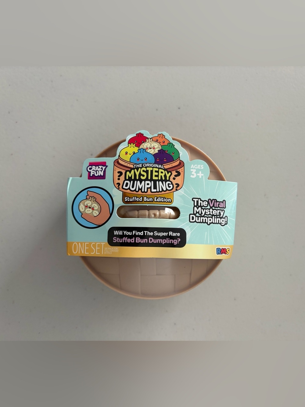 RMS Crazy Fun The Original Mystery Dumpling Stuffed Bun Edition Squishy SEALED